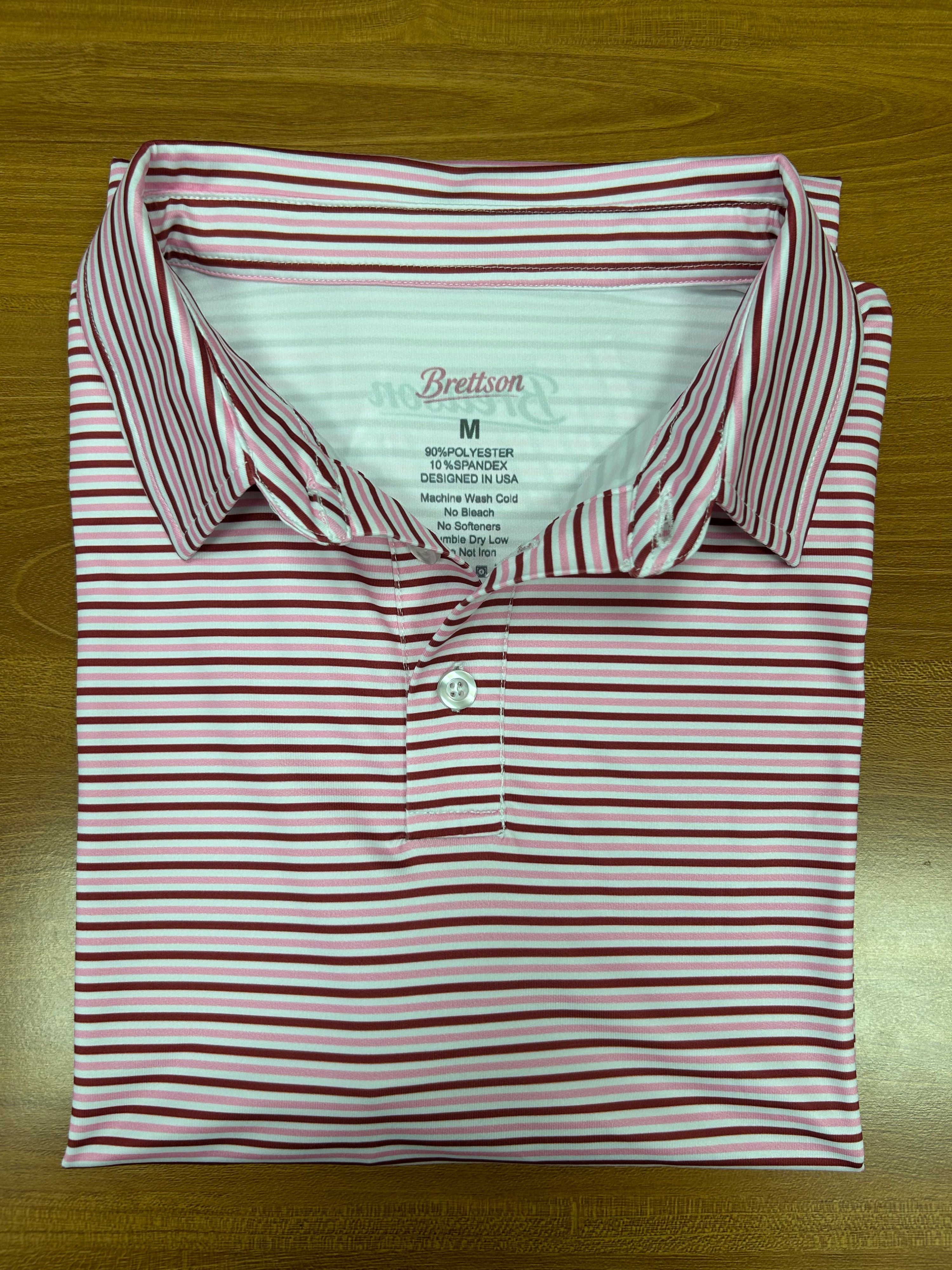 Red & Pink Striped Daily Collar