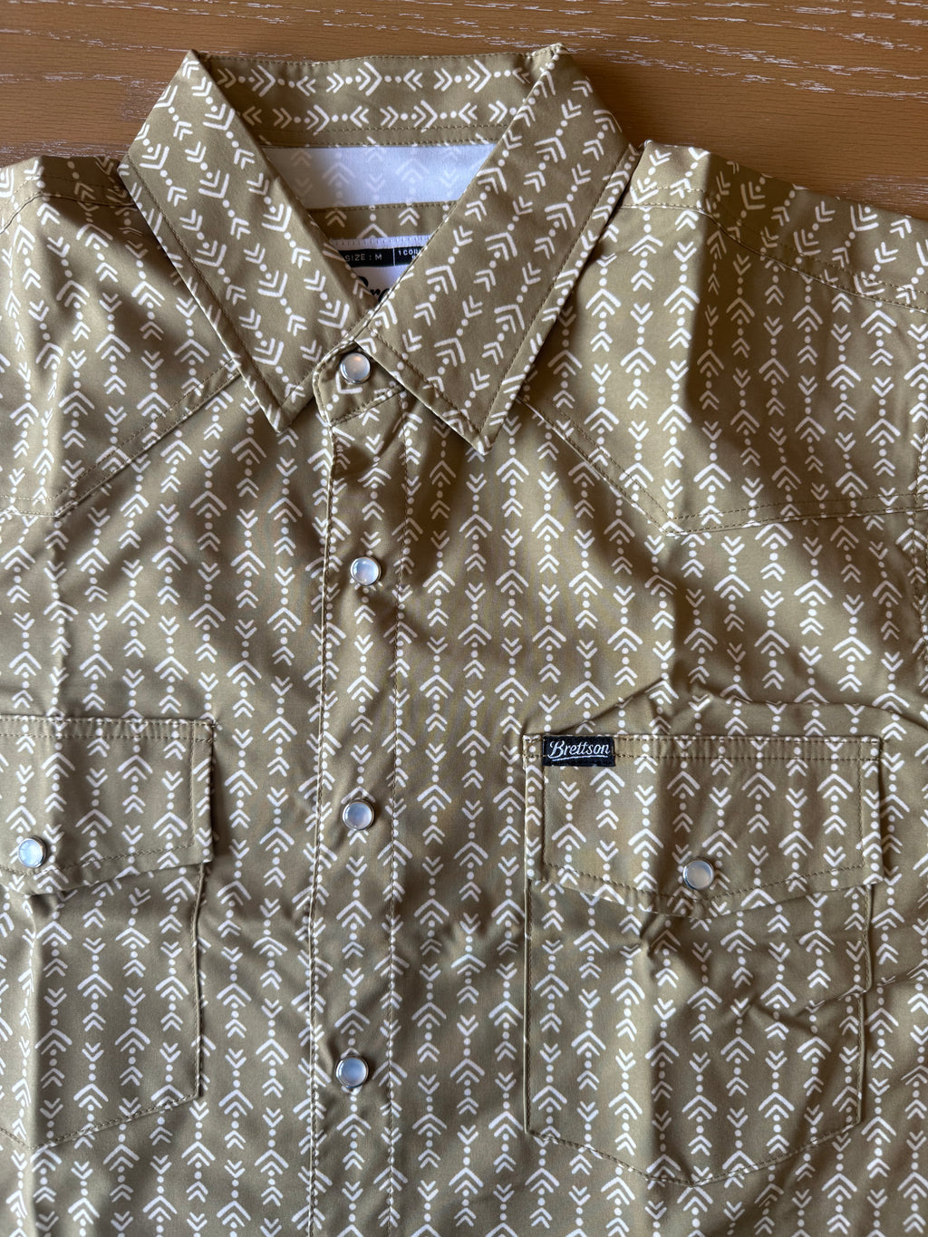 Aztec Short Sleeve Pearl Snap