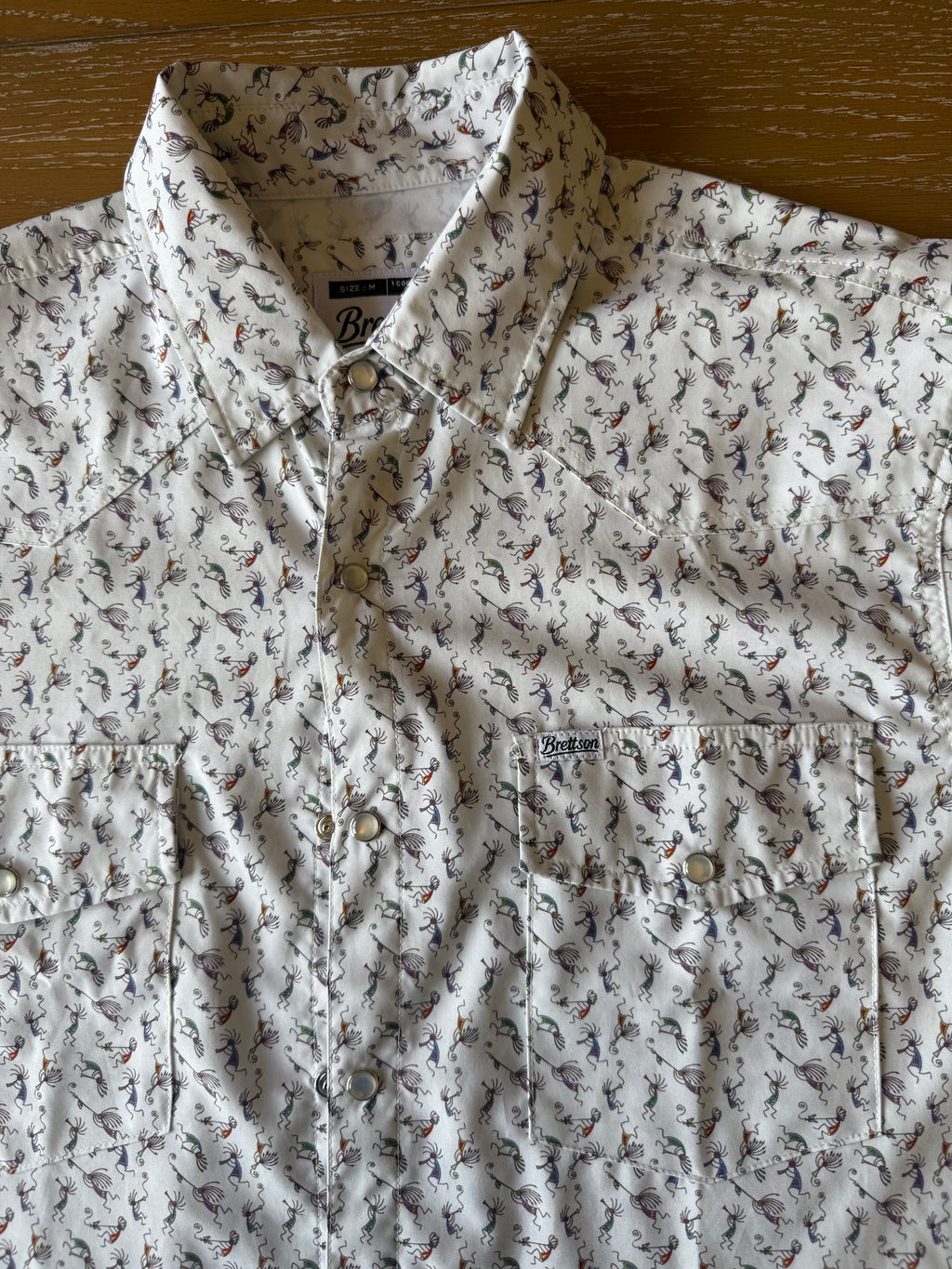 Kokopelli Short Sleeve Pearl Snap