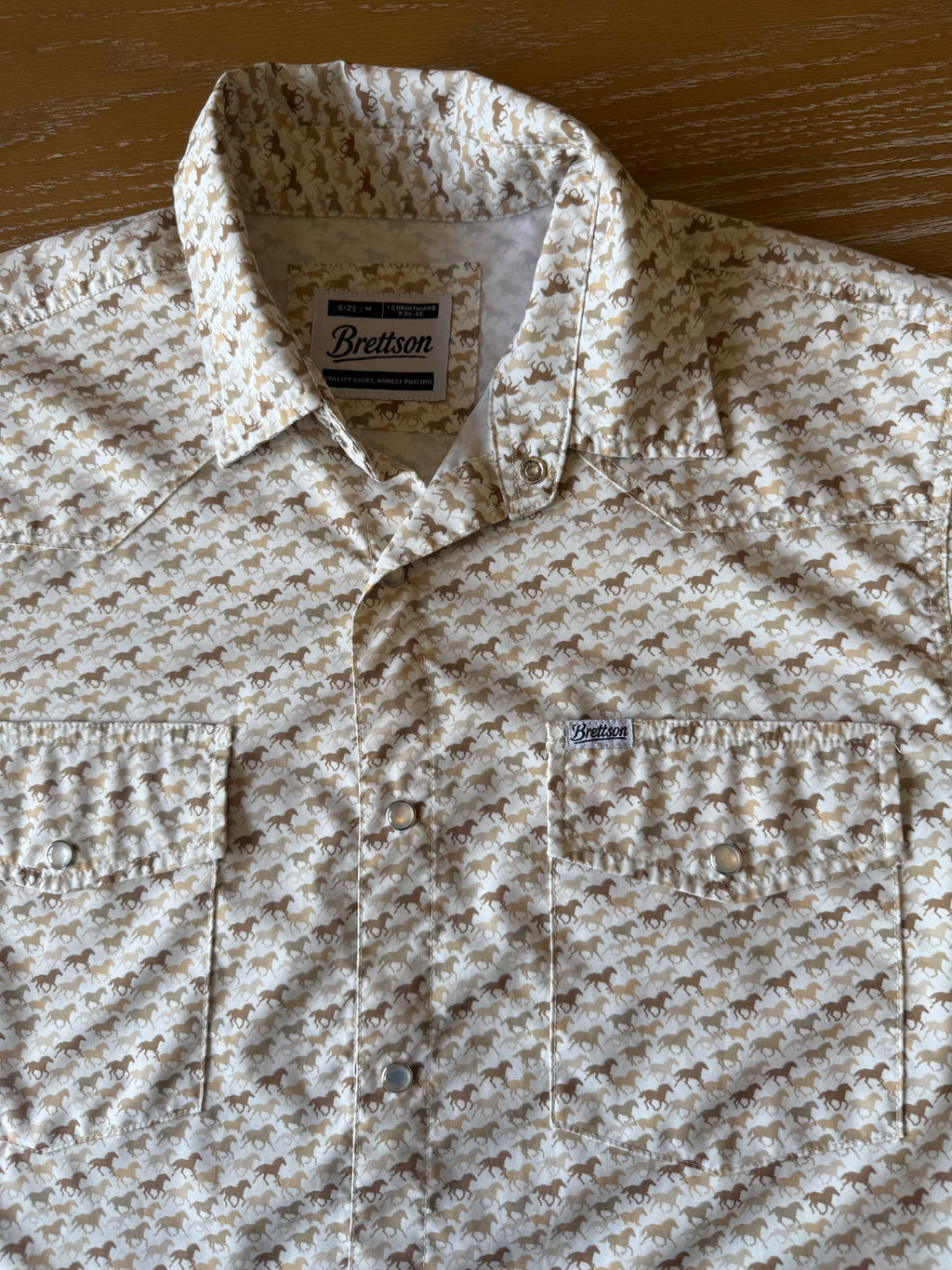 Stampede Short Sleeve Pearl Snap