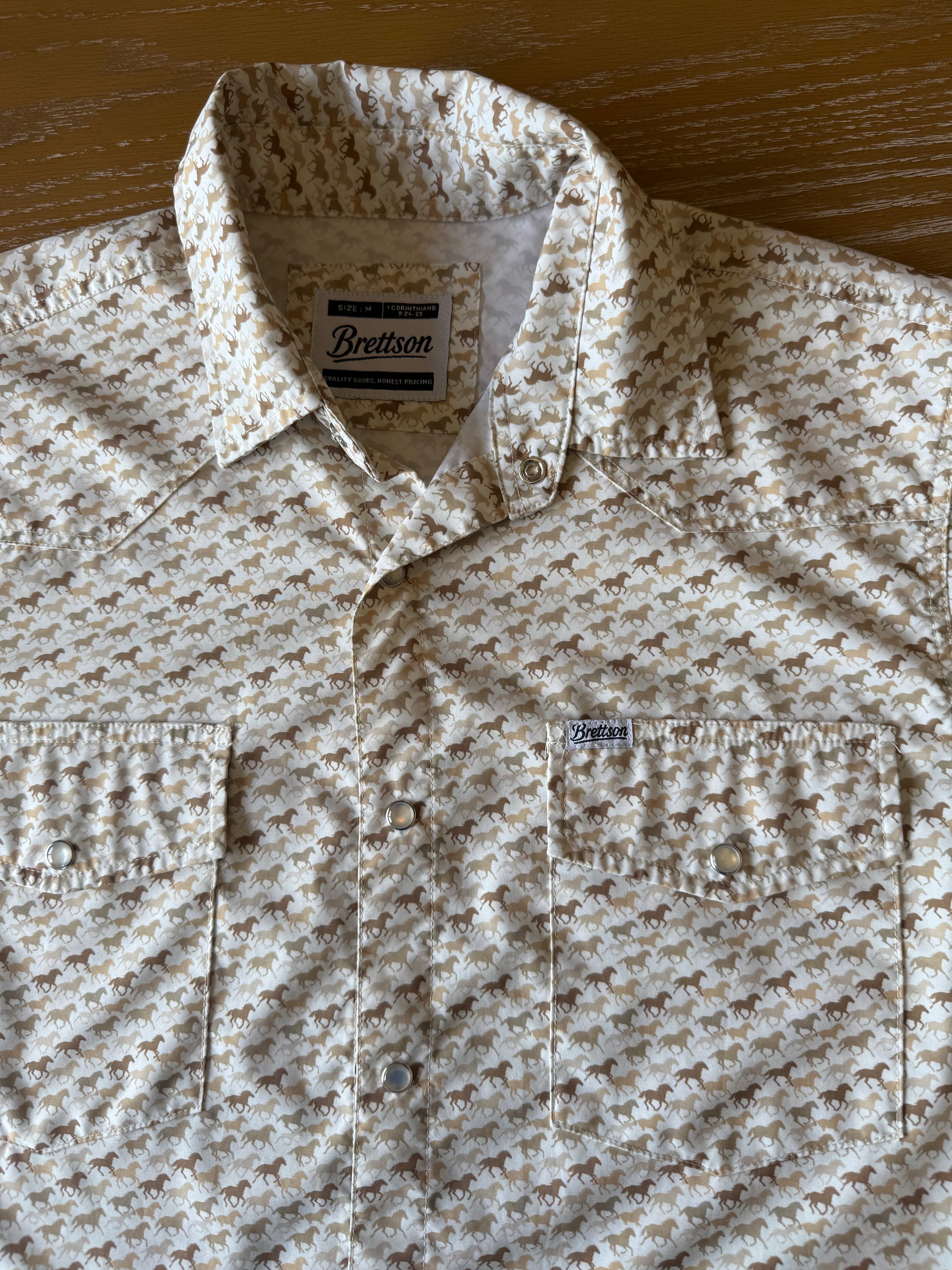 Stampede Short Sleeve Pearl Snap