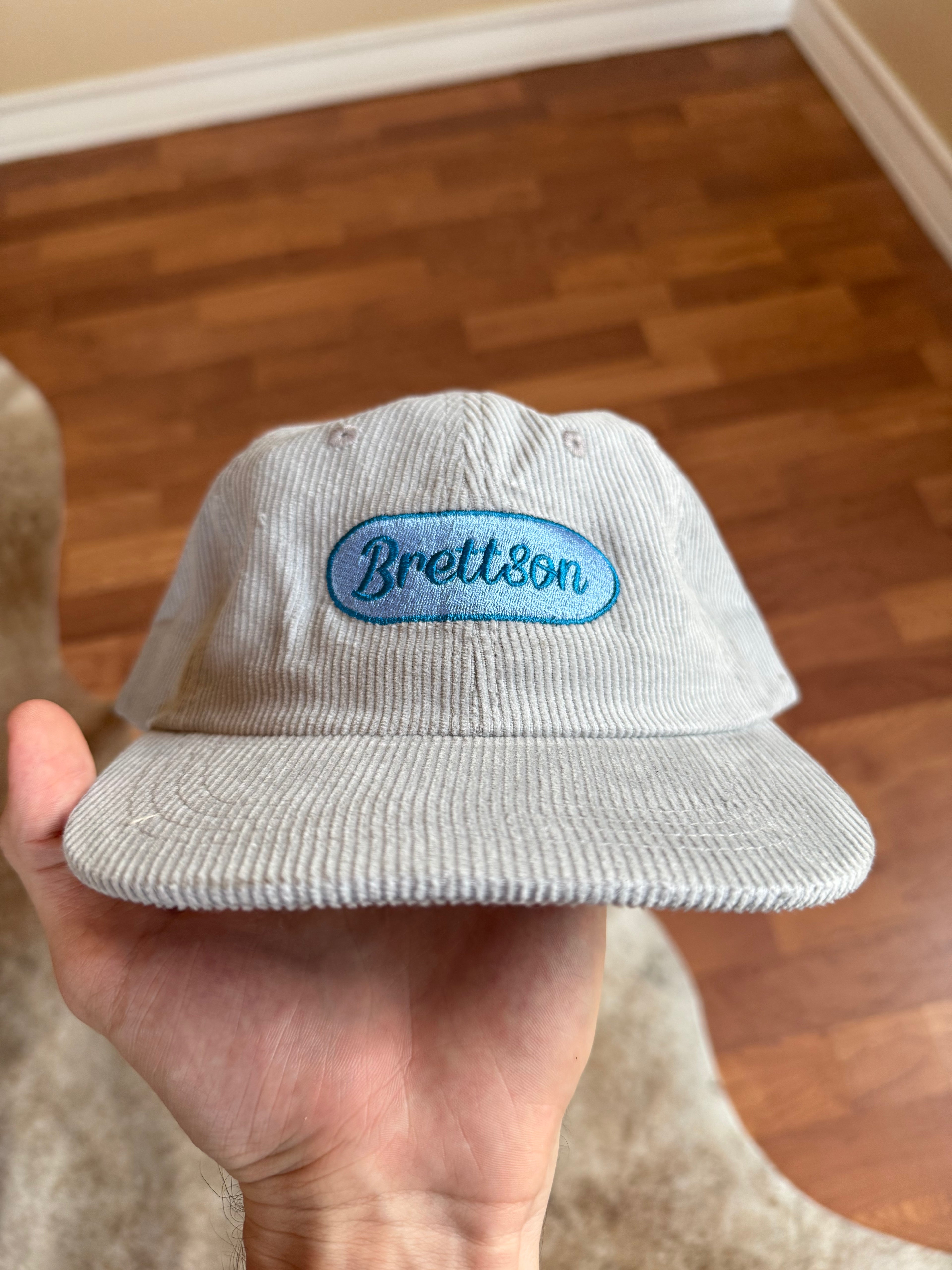 Gray Corduroy Snapback