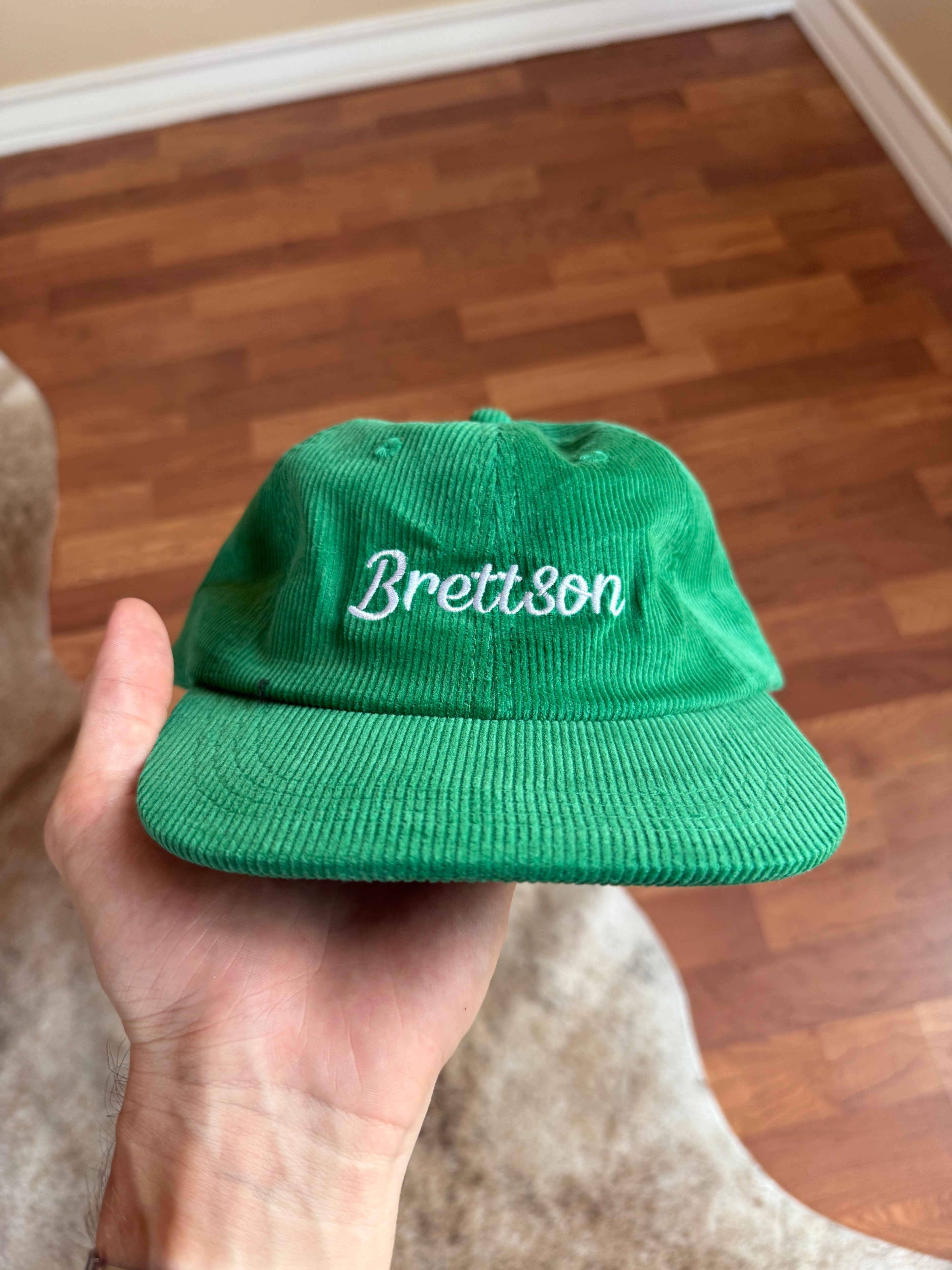 Gramps Green Corduroy Snapback