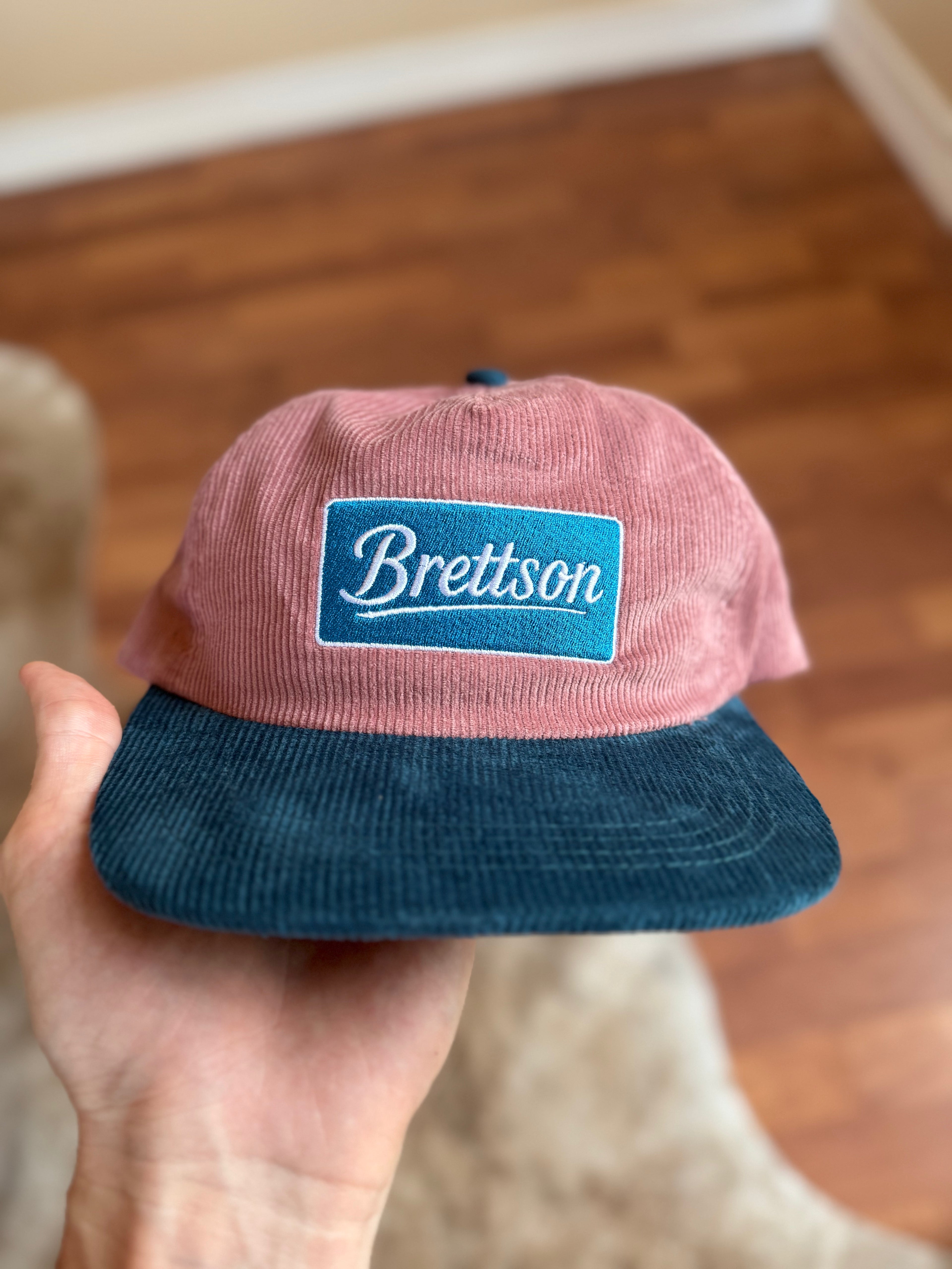 Navy & Plum Corduroy Snapback
