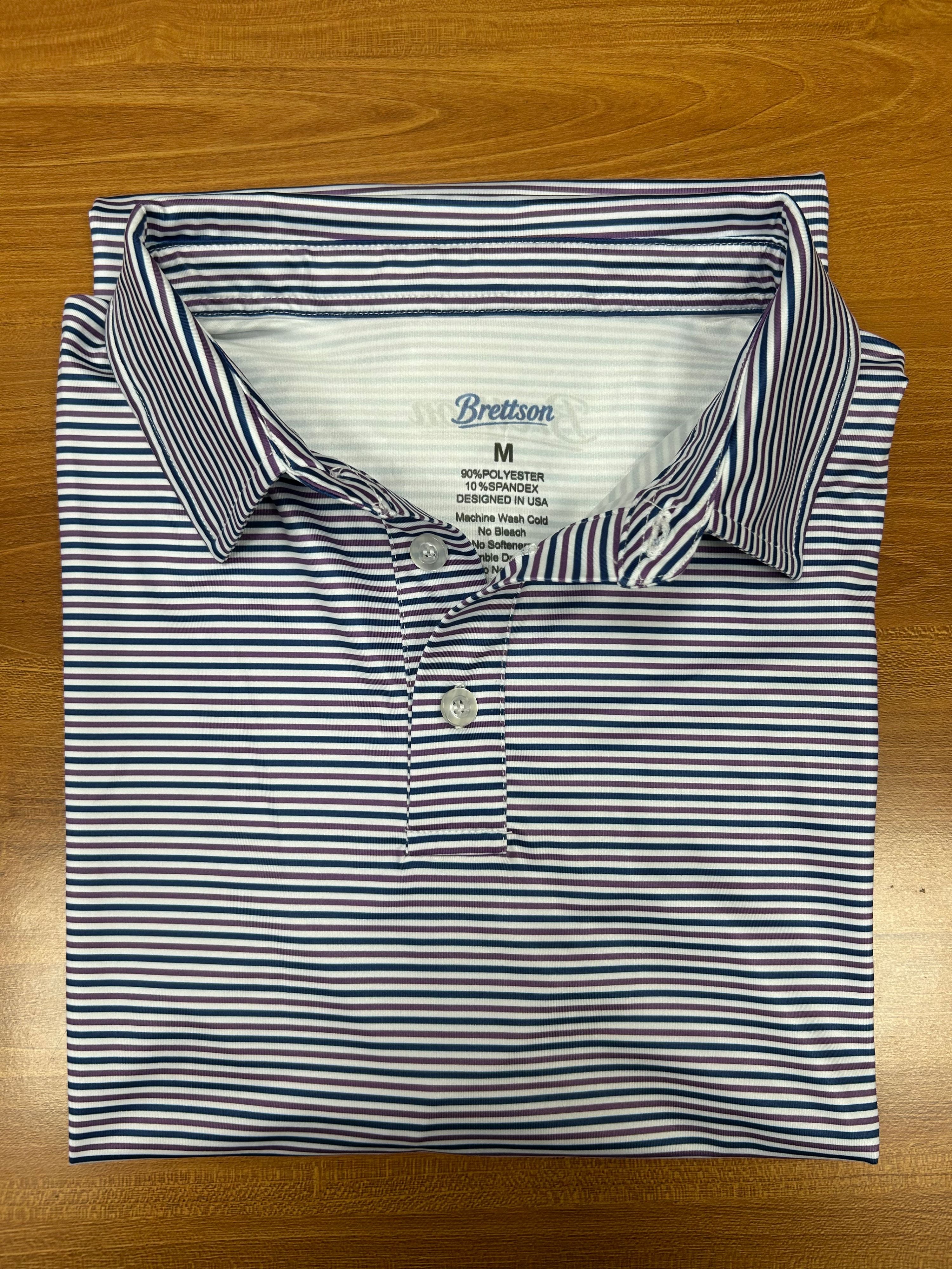 Navy & Plum Striped Daily Collar